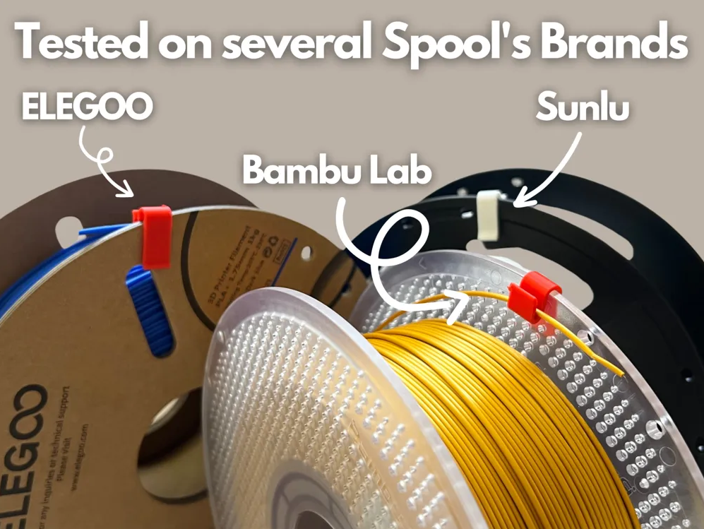 The ultimate spool clip that works with almost all brands - photo 2