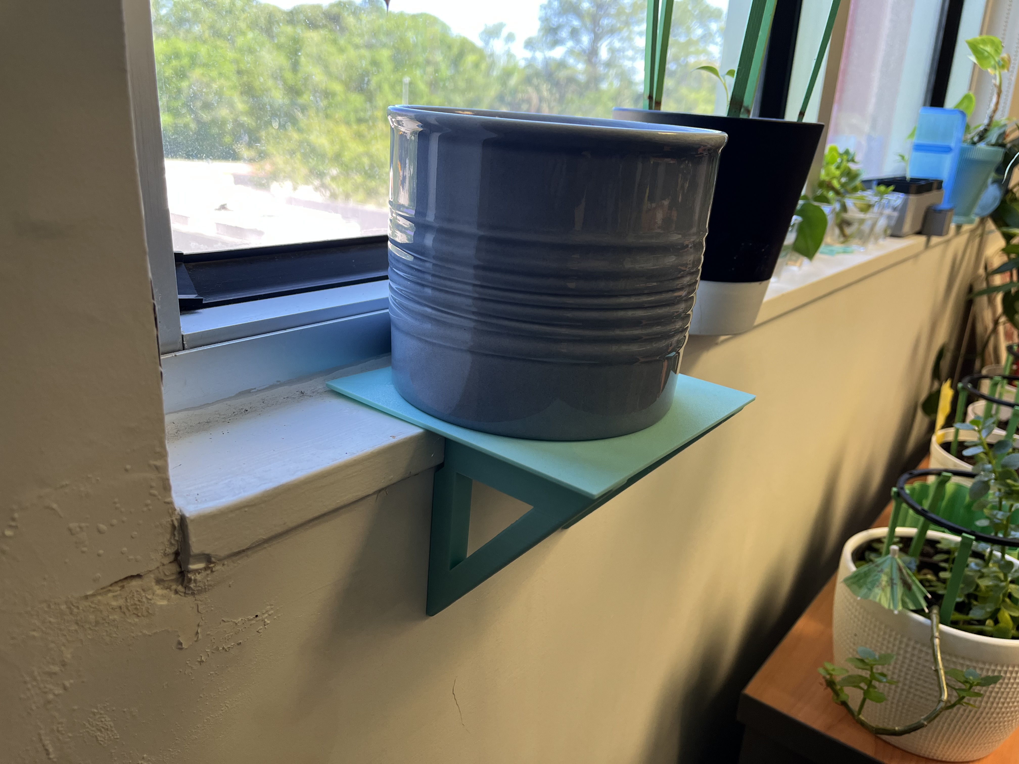 Parametric Window Sill Plant Pot Holder / Shelf - Sill Extender - photo 2