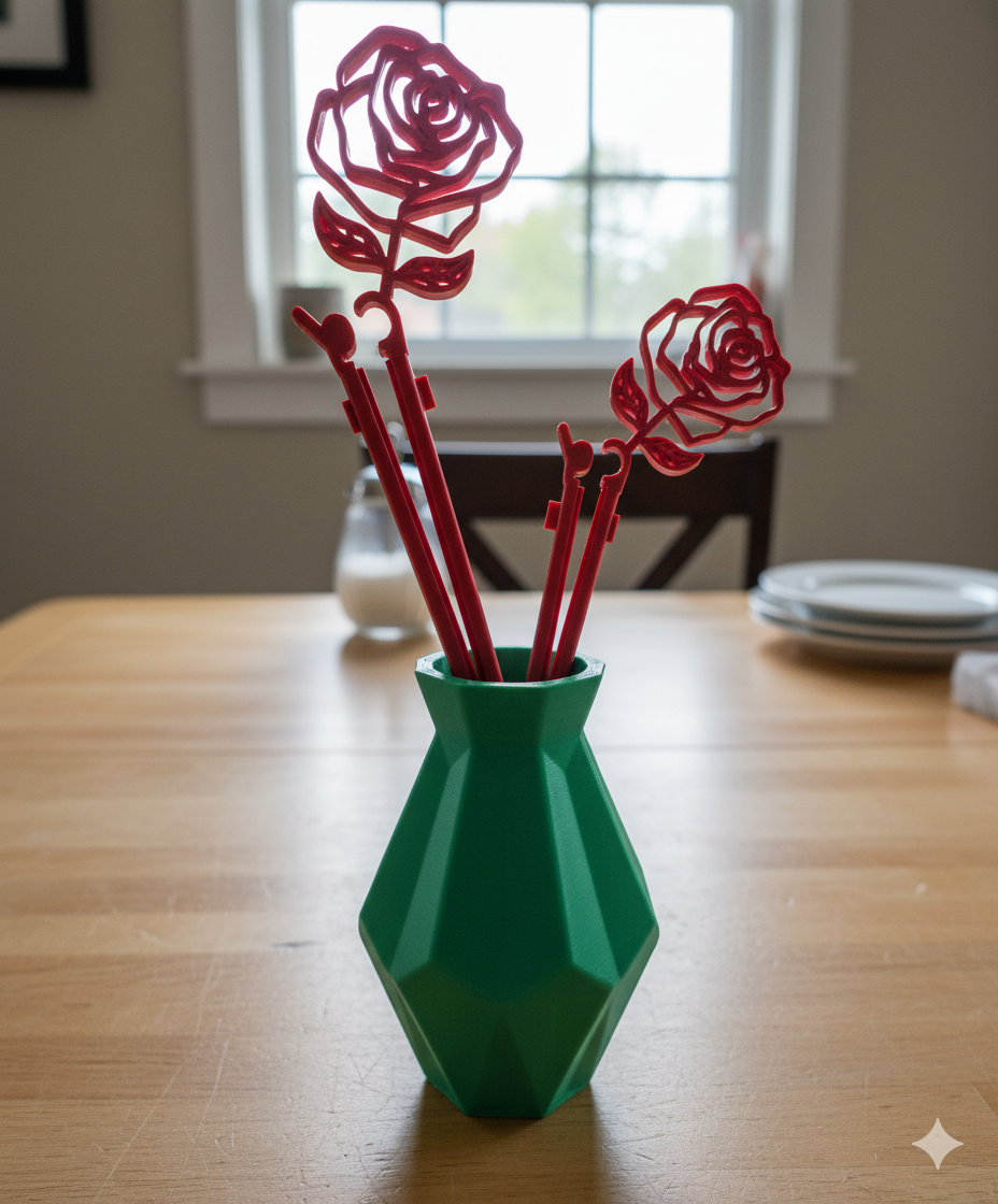 Rose Bag Clip - photo 2