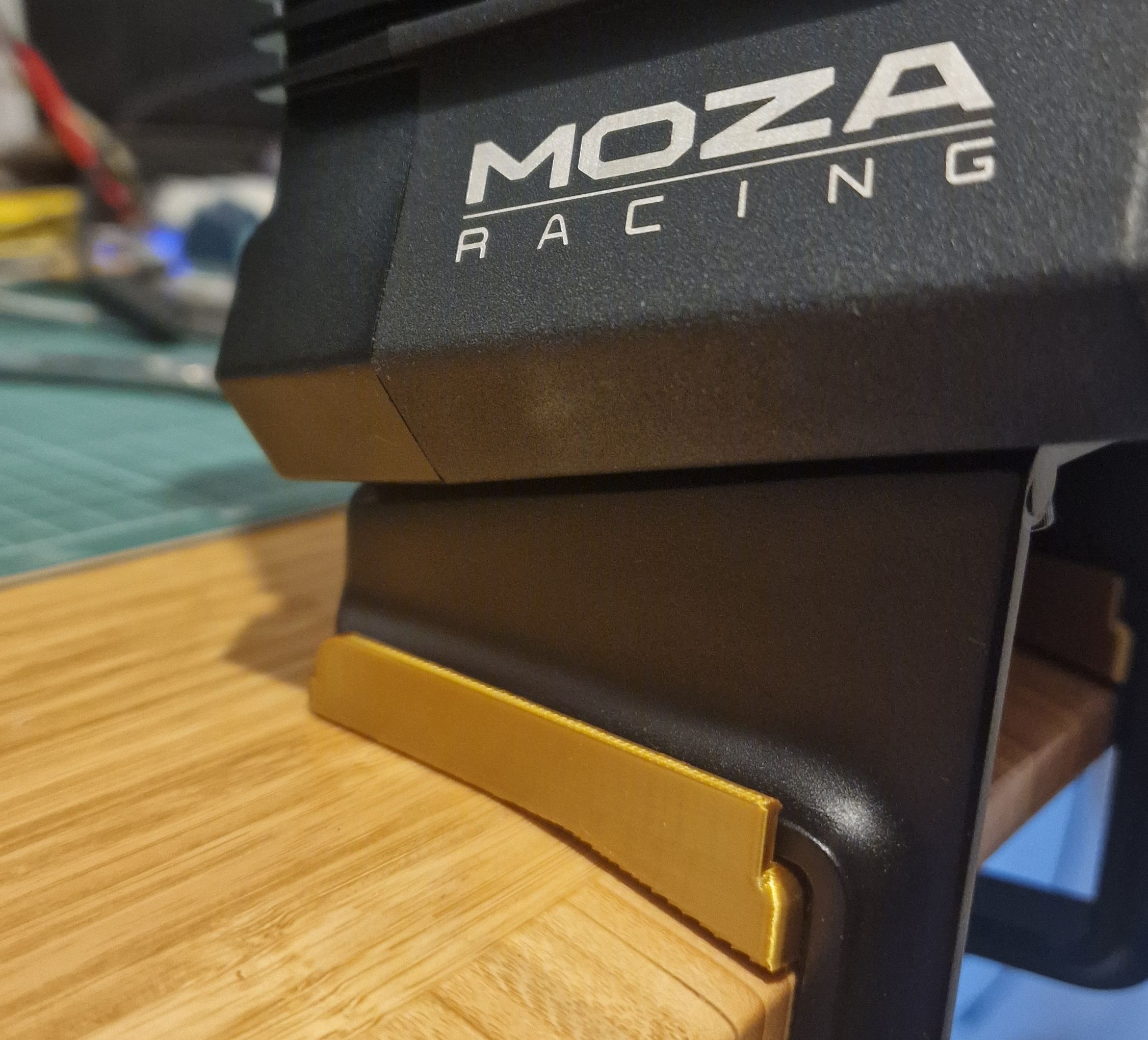 Moza table clamp shim for Jarvis contour