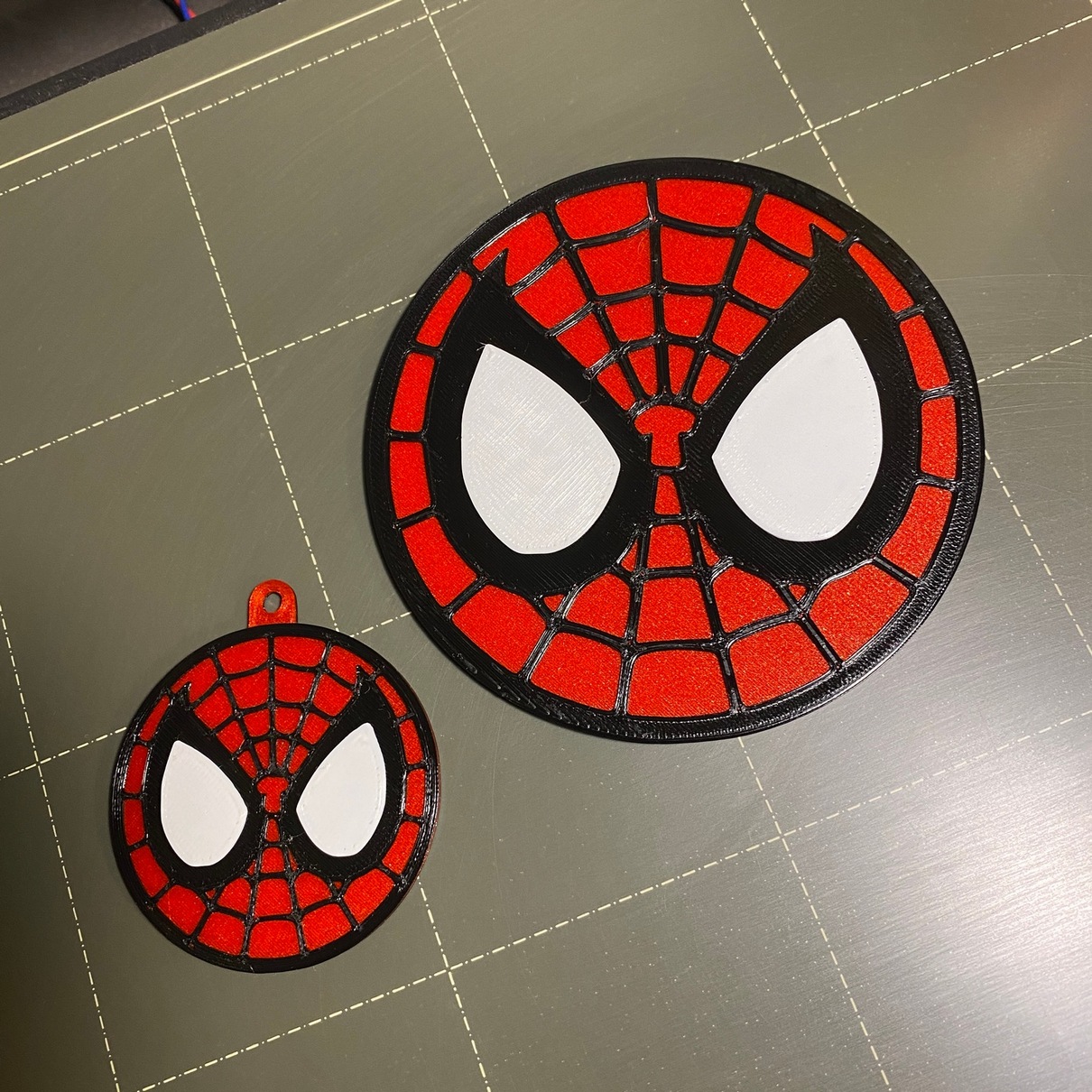 Spider-Man Coaster and Keychain