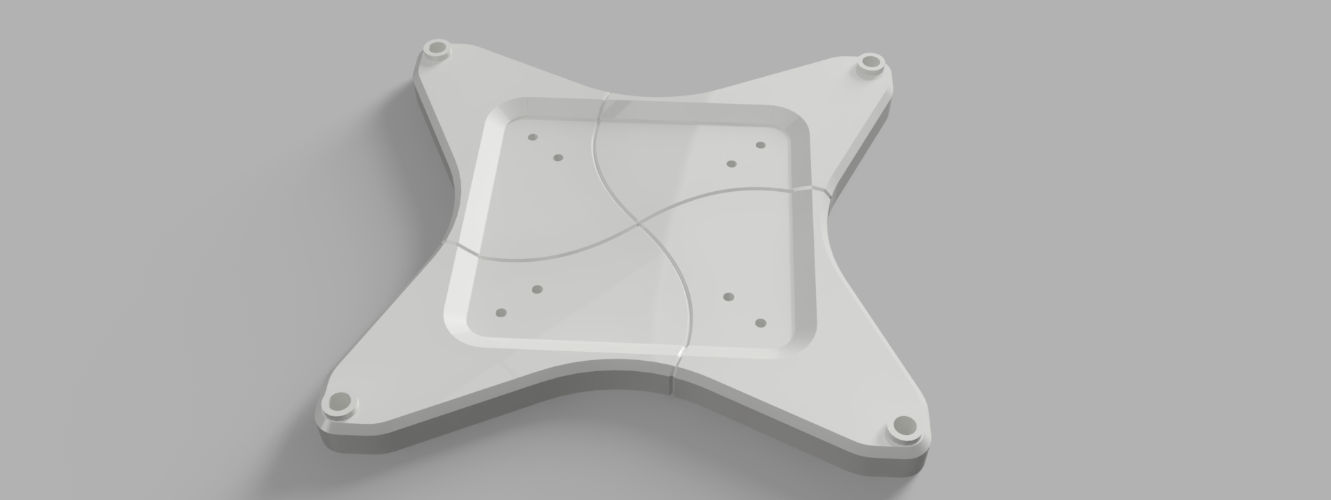 Vesa Mount Adapter - 75/100mm to 200mm (Small Printer Accessable) - photo 3
