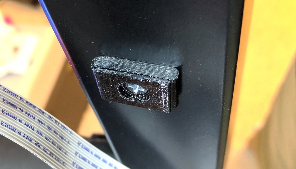 OpenSCAD Customizable Ribbon Cable Clip - photo 4