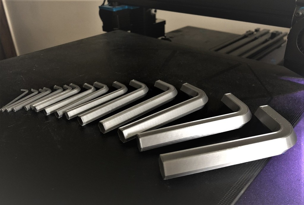 15 Piece Metric Allen Key Tool Set + Desk Organizer: LeisureLuke V1 - photo 2