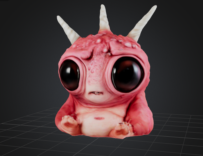 Cute Monster Blobbyhorn Toy