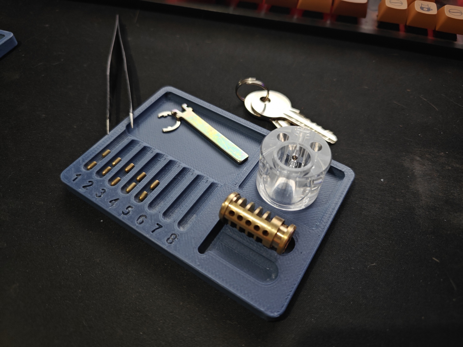 Lock disassembly tray LPL style - photo 4