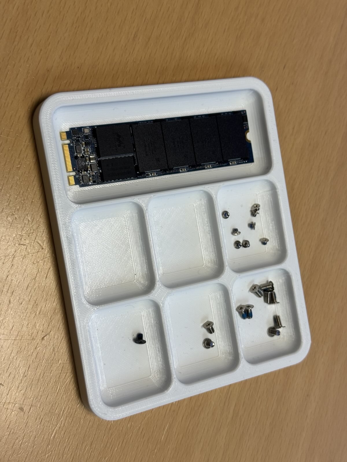 Small screws organizer/screw tray - photo 2