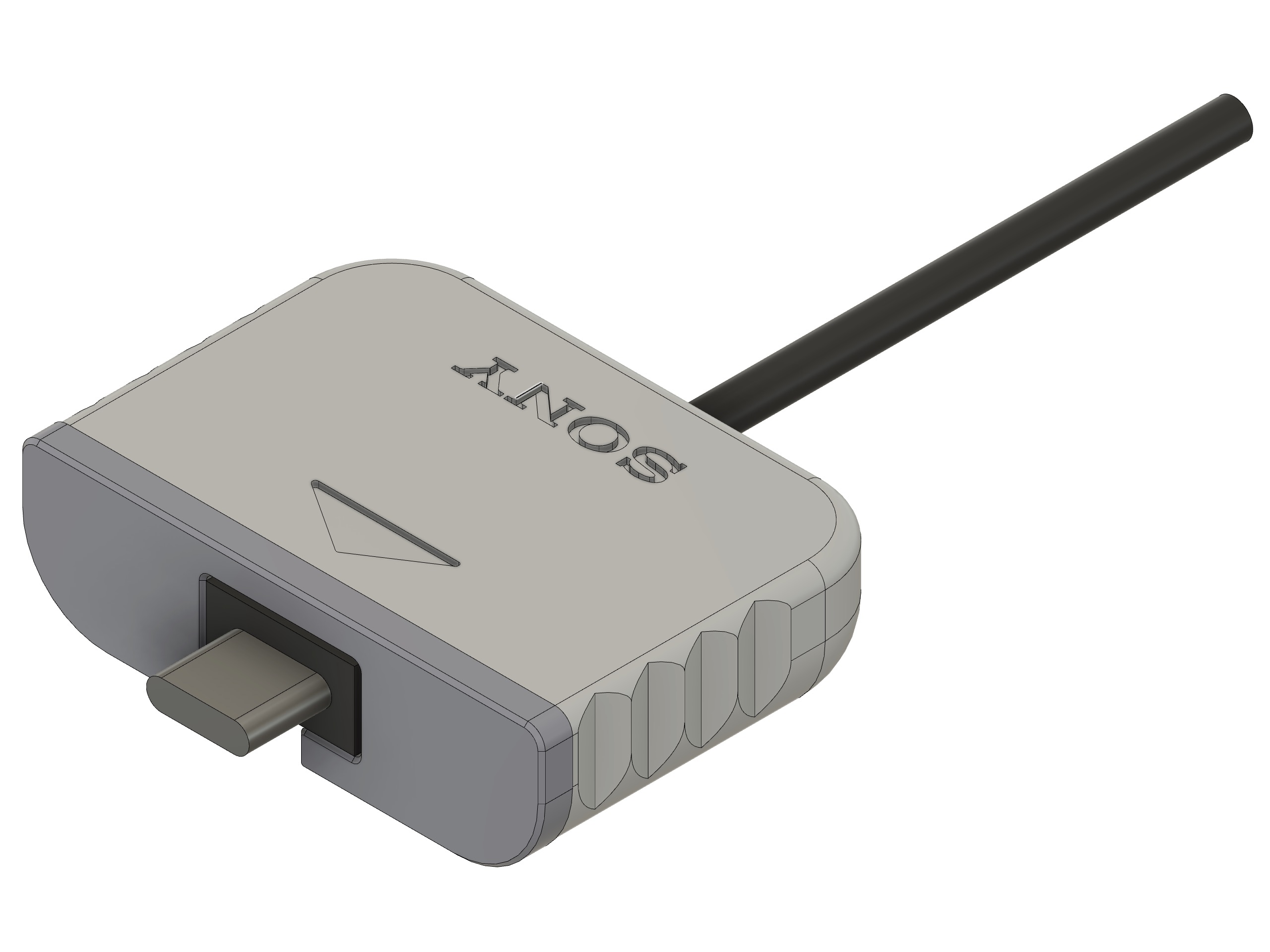 PS5 USB Cable Housing In Various PlayStation Controller Connector Styles - photo 2