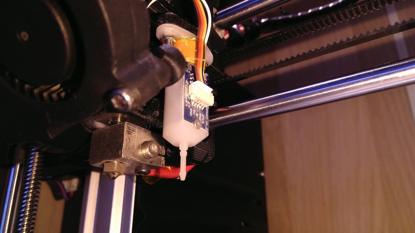 BLtouch mount Prusa MK3S extruder - photo 3