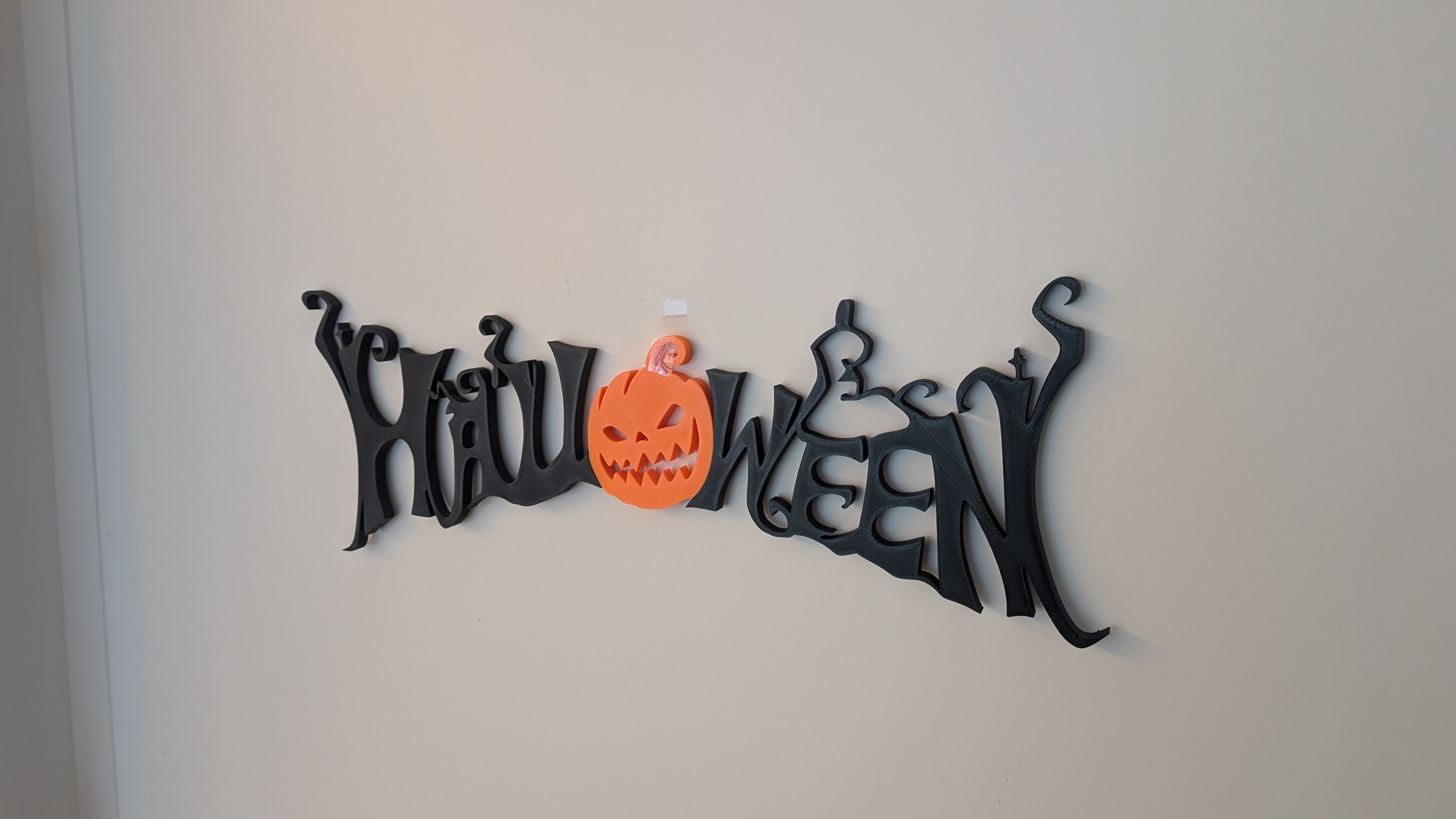 Big halloween door sign (multipart) - photo 2
