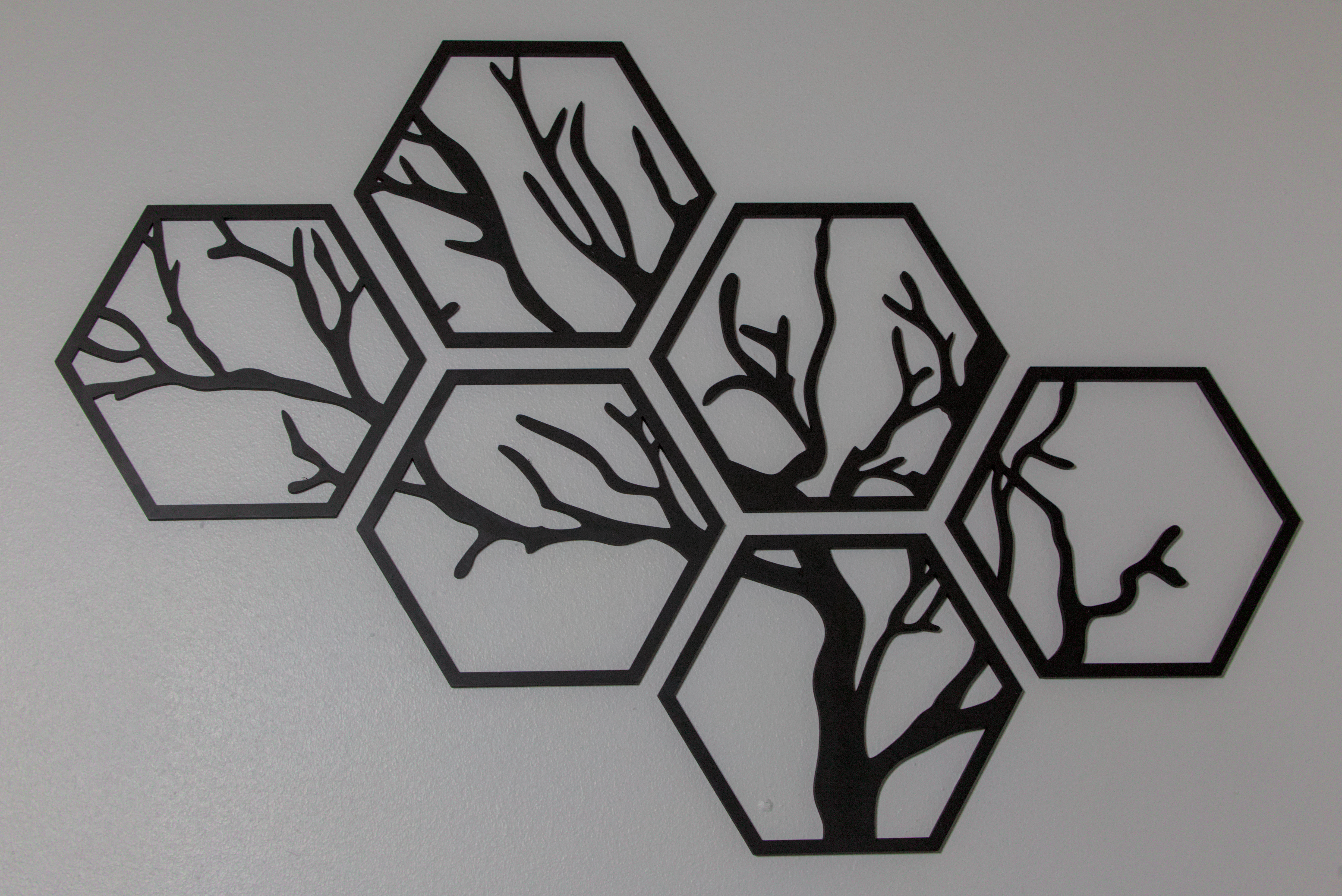 Hex pattern spacer/mount tool - photo 2