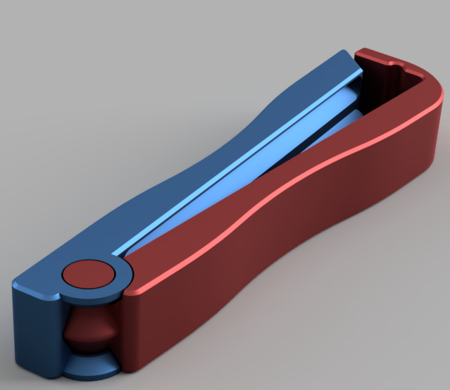 Bag clamp [hinged, print in place] - photo 2