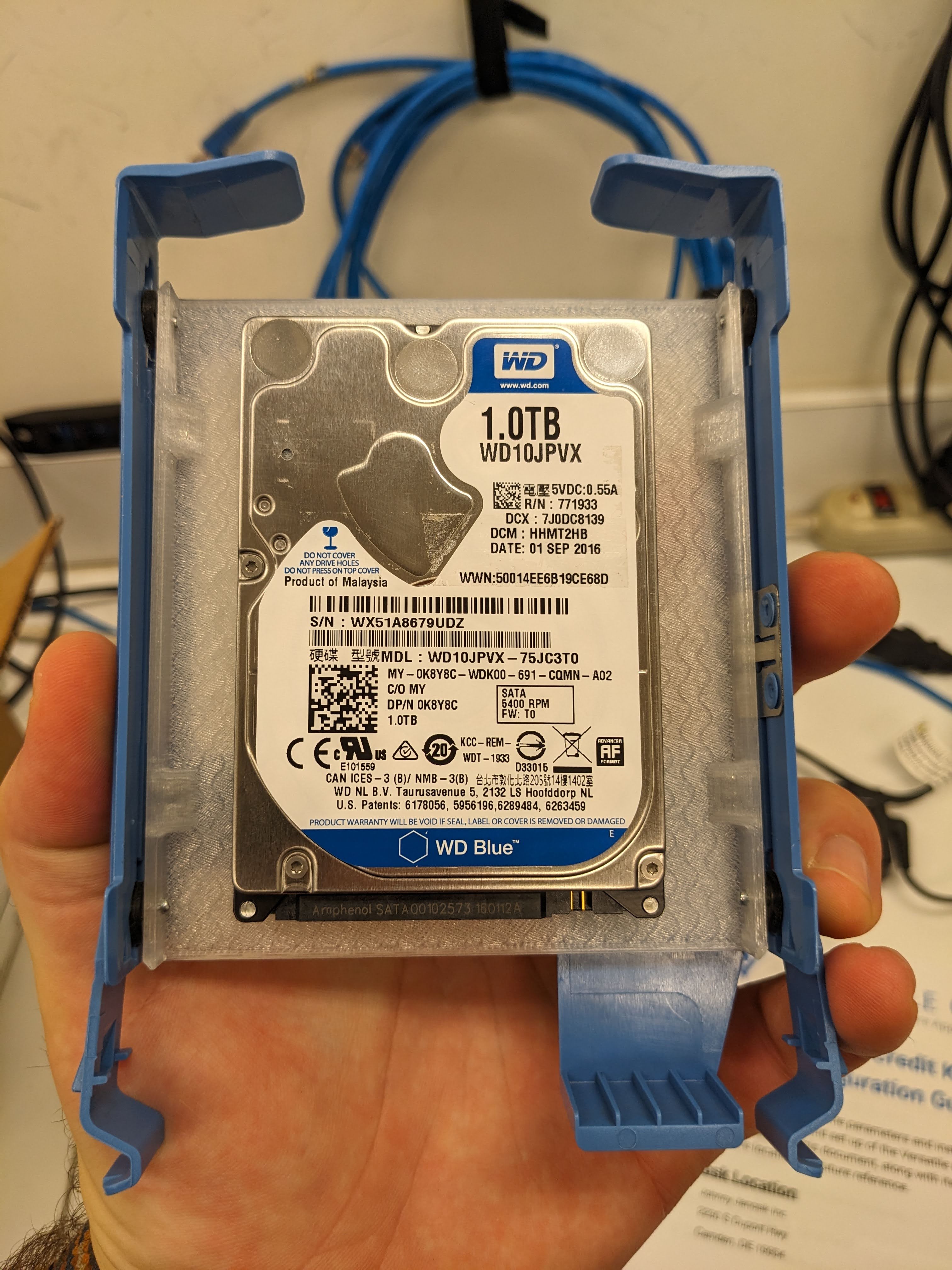 Dell Optiplex HDD to SSD Caddy