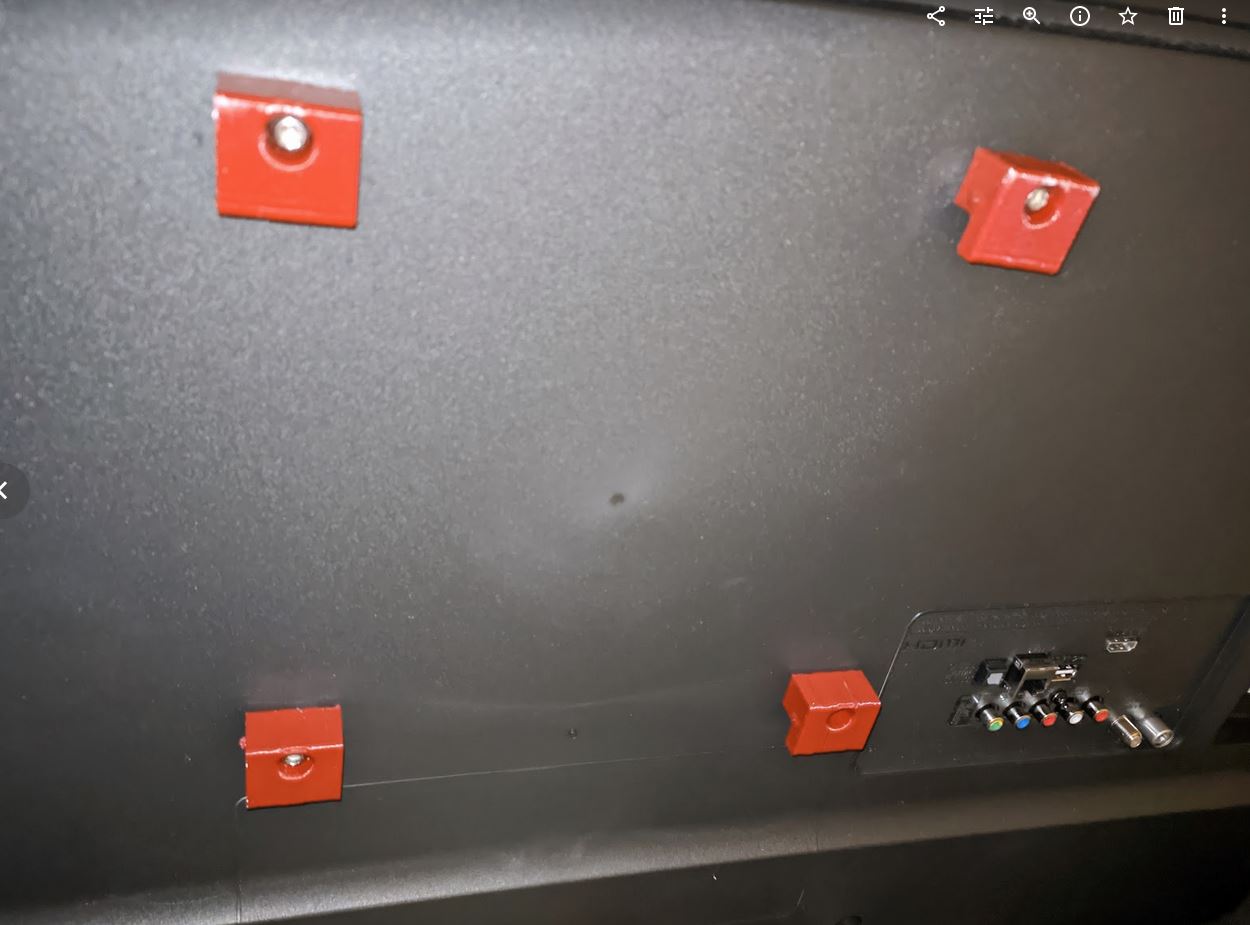 Easy print VESA wall mount for TV or monitor - photo 2