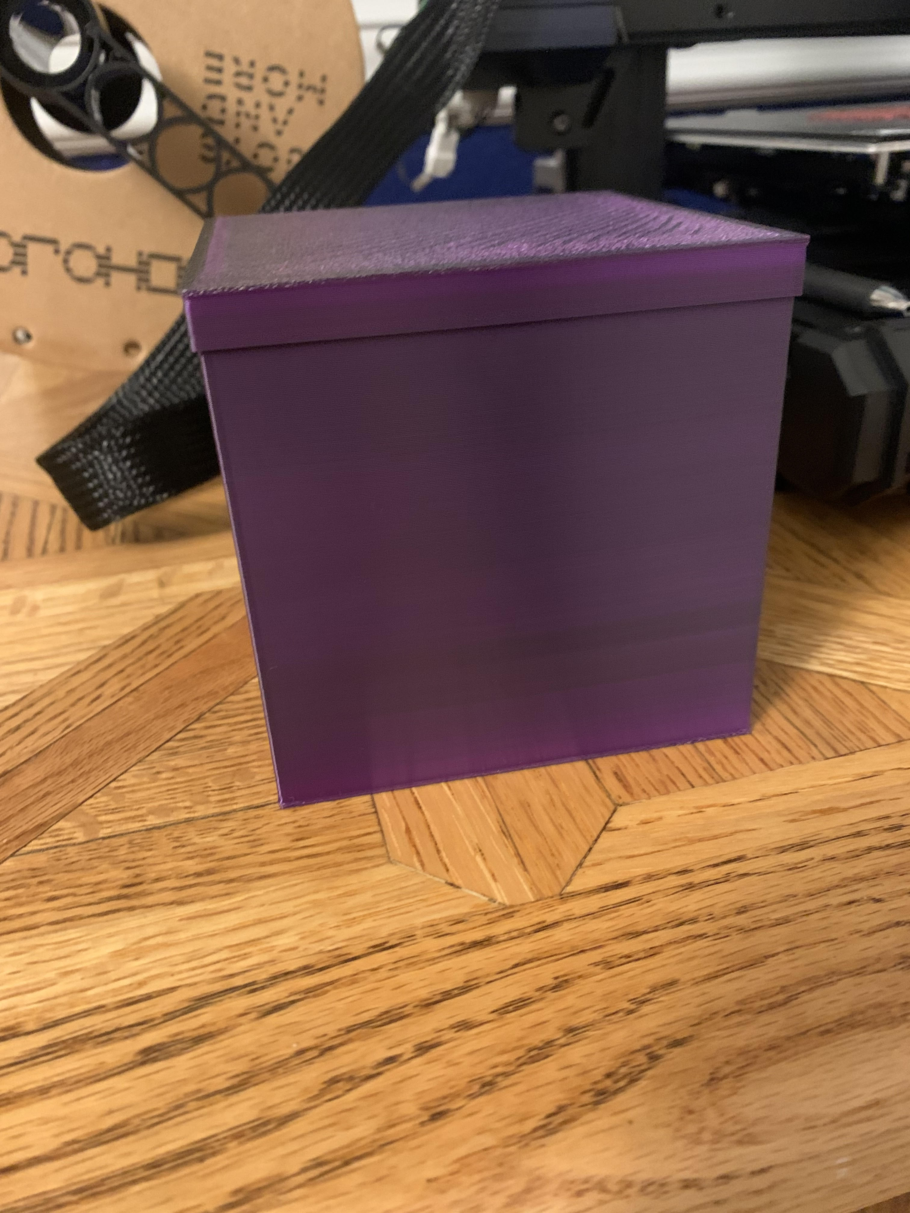 100 mm storage box with lid