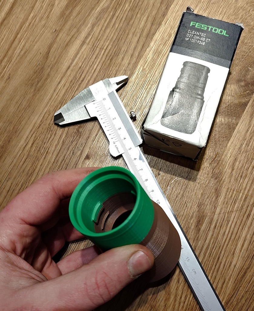 Festool Cleantec Vacuum (female) Adapter
