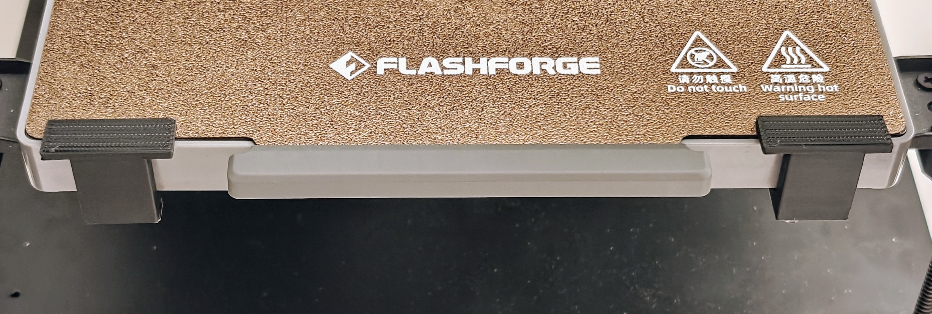 Flashforge Adventurer 5M Front Plate/Bed Clip - photo 2