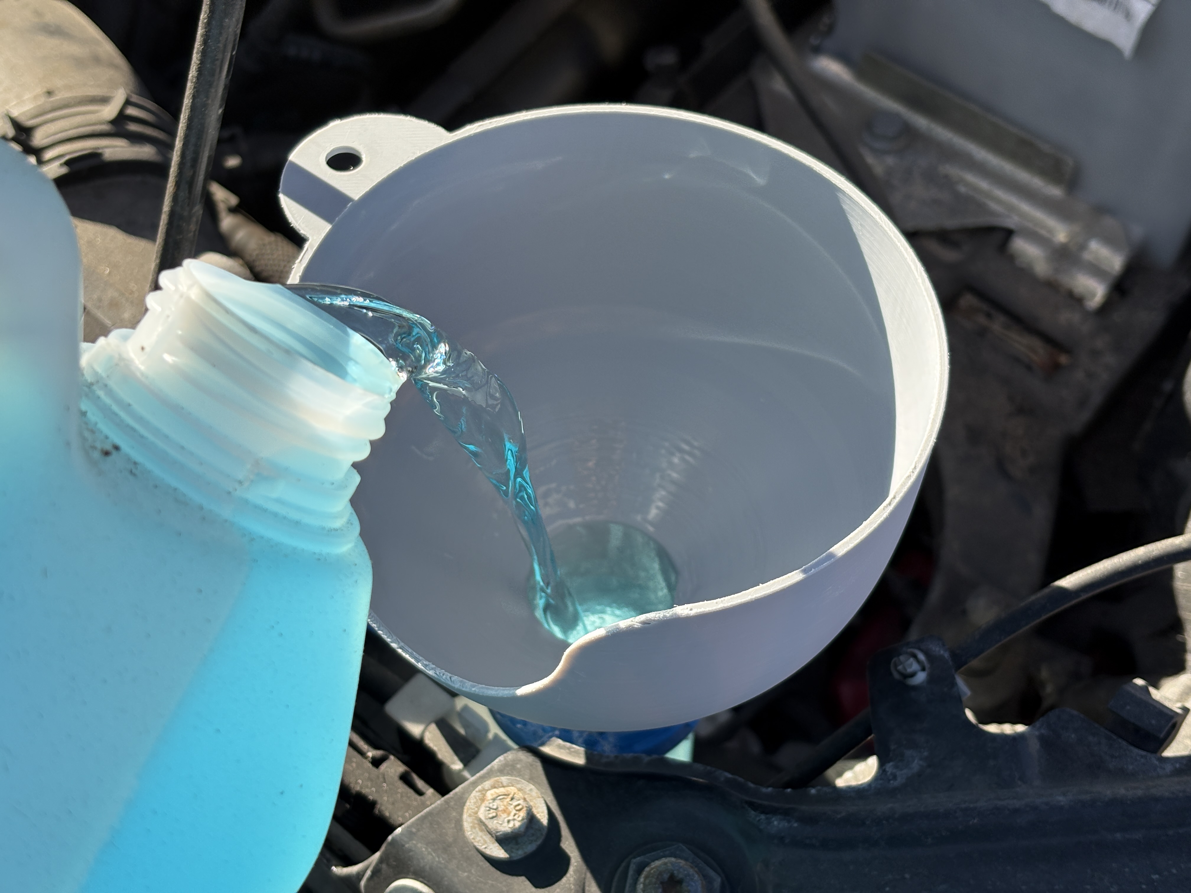 Windshield washer fluid funnel for VW / Audi / Skoda / Seat - photo 3