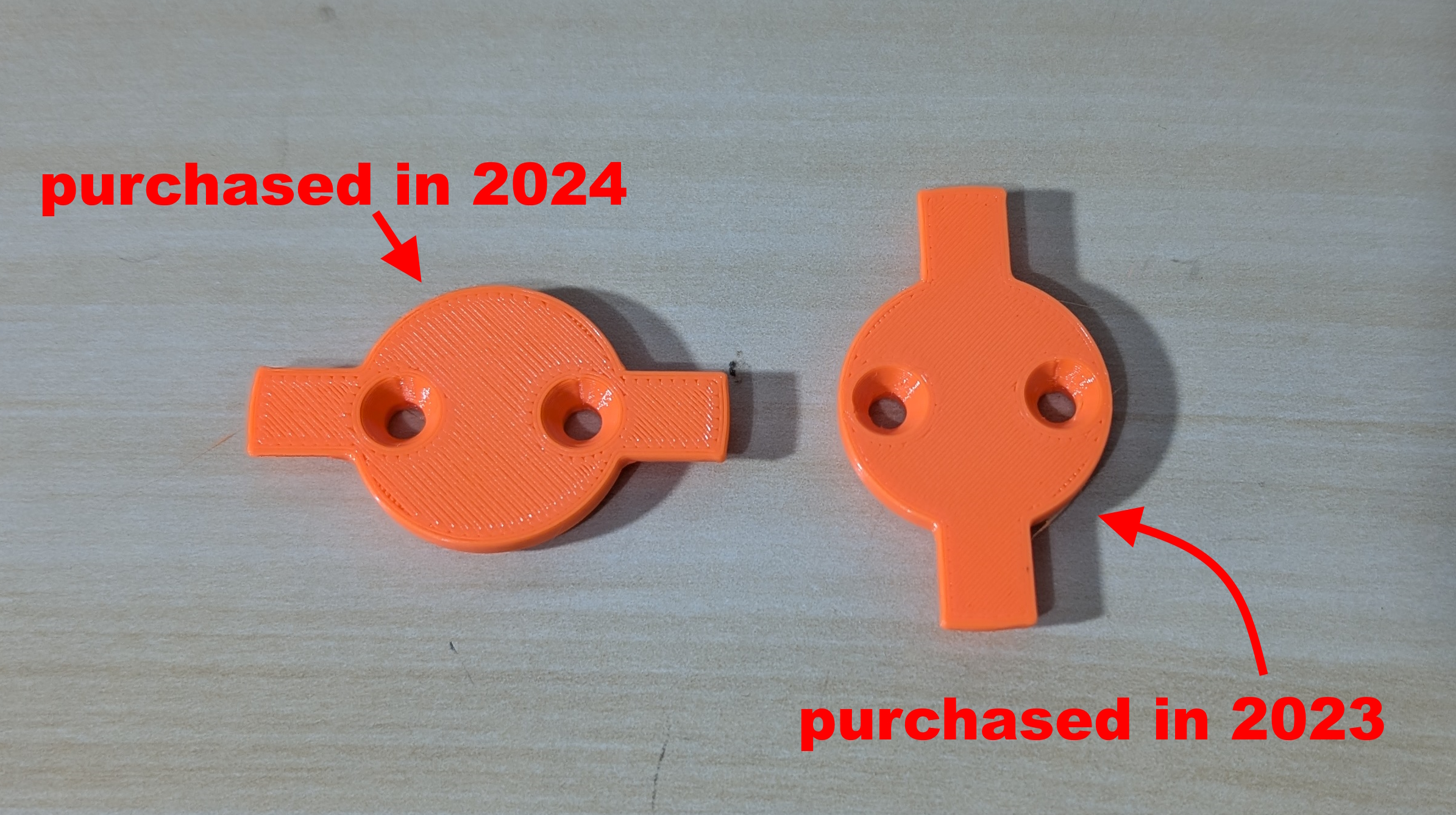 Reolink E1 mount - new and old model - adapted for my tilt mount