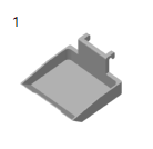 Ikea Skadis tray - EASY fit - photo 4