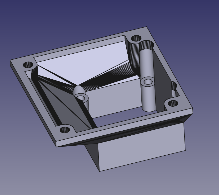 Ender 3 V3 SE 25-40mm fan bracket for ceramic hotend or CHCB-OT