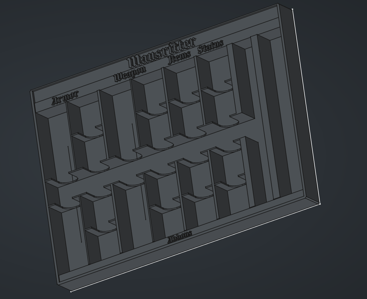 Mausritter token tray - photo 3