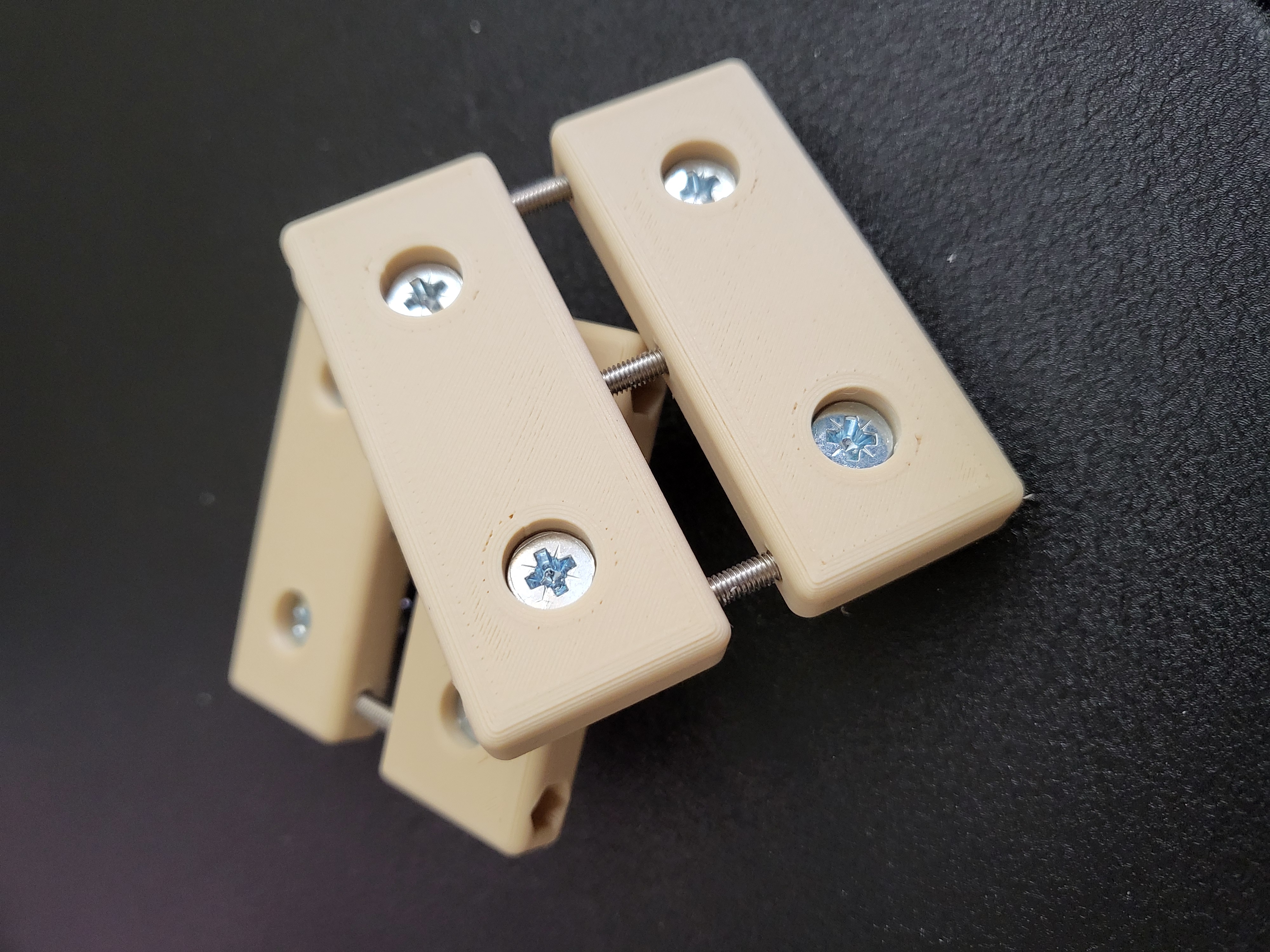 Ikea Kallax Shelf Unit to Unit Clamp