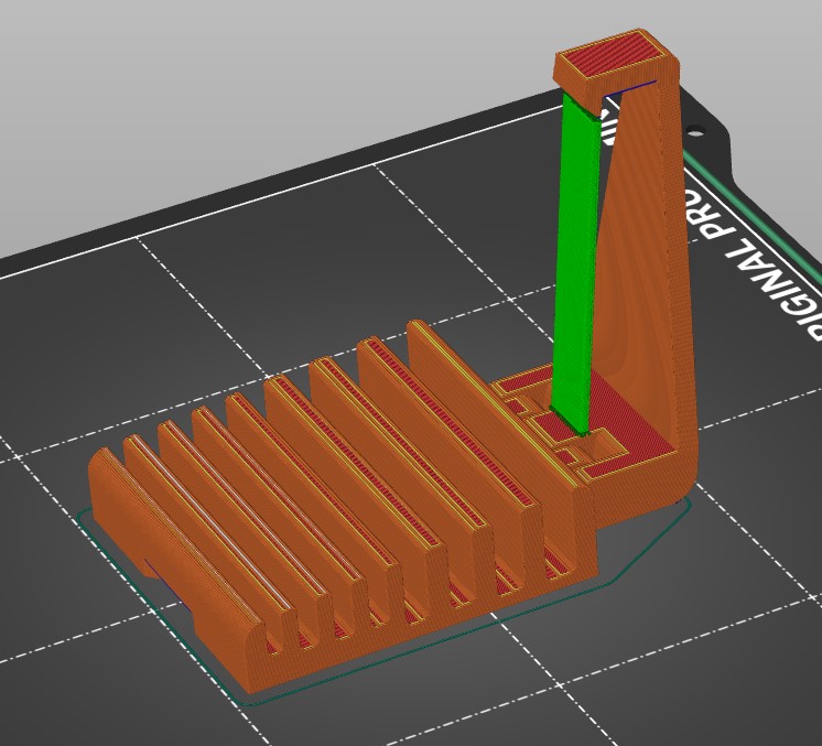 Wrench organizer (print in place hinge) - photo 3