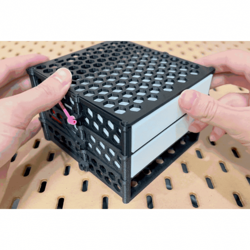 Push Latch Storage Box - photo 2