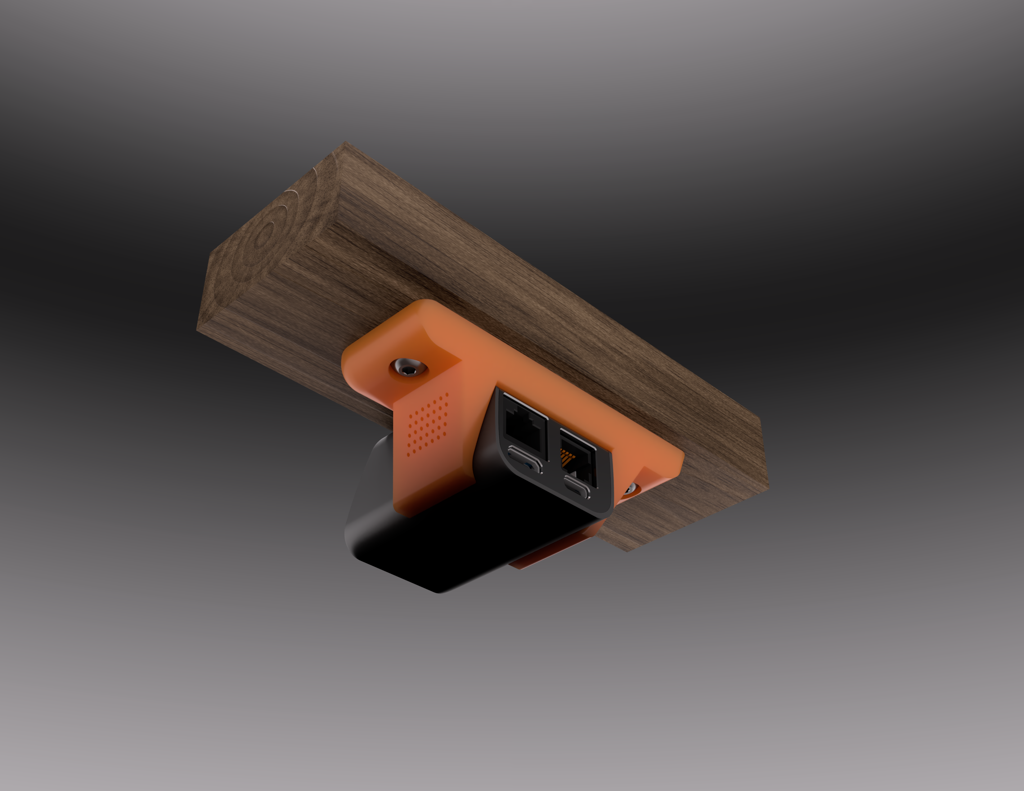 JetKVM Under Desk Mount - photo 4