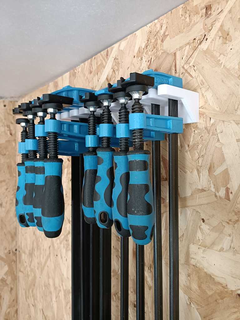 Woodworking F Clamp Holder