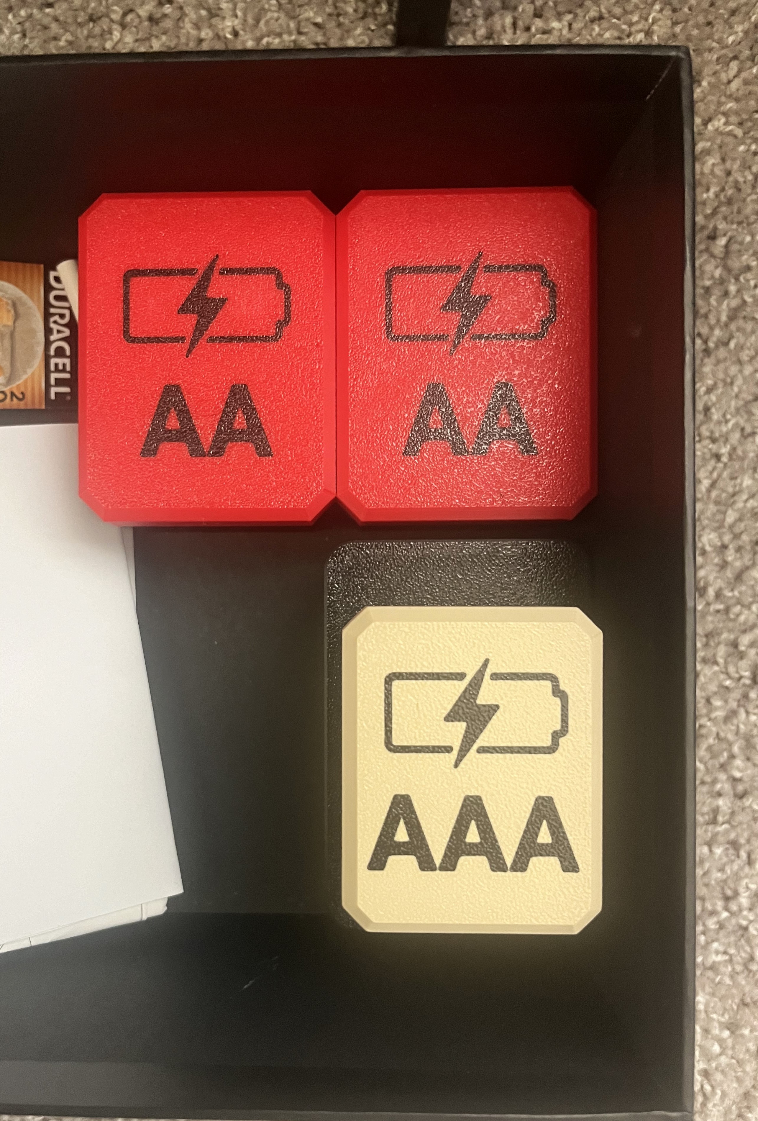 AA and AAA Battery Storage Boxes with Snap Lid Design - photo 3