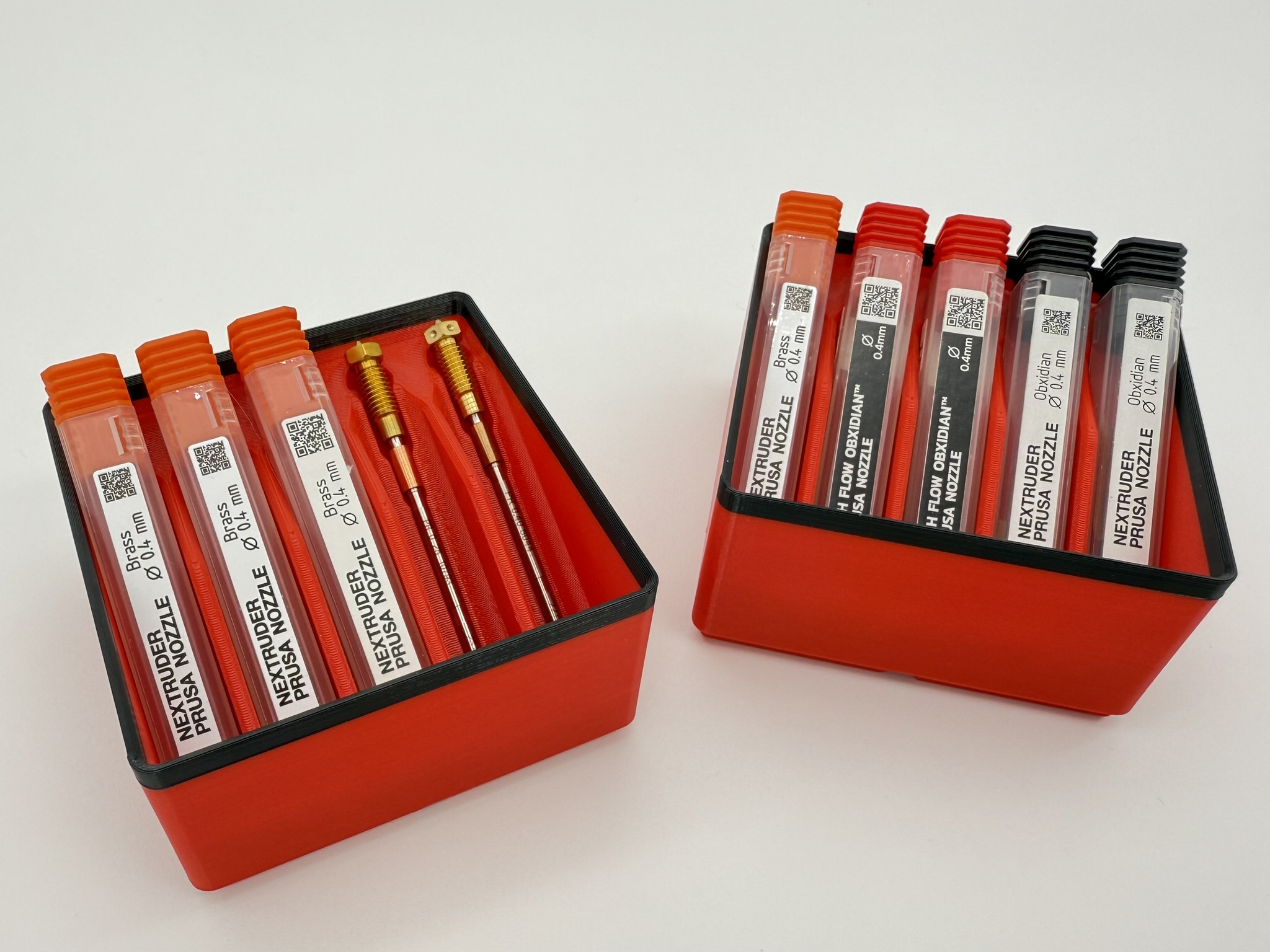 Gridfinity Bin for Prusa Nextruder Nozzles