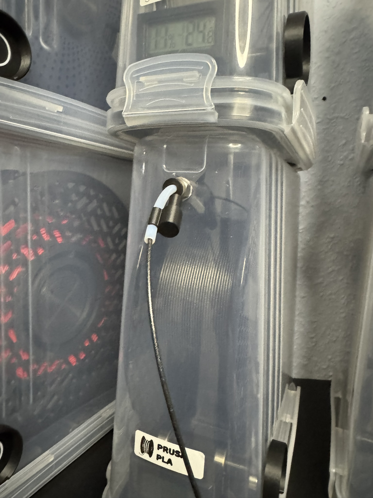 PTFE Tube Cap with Filament Holder & PTFE Clip - photo 2