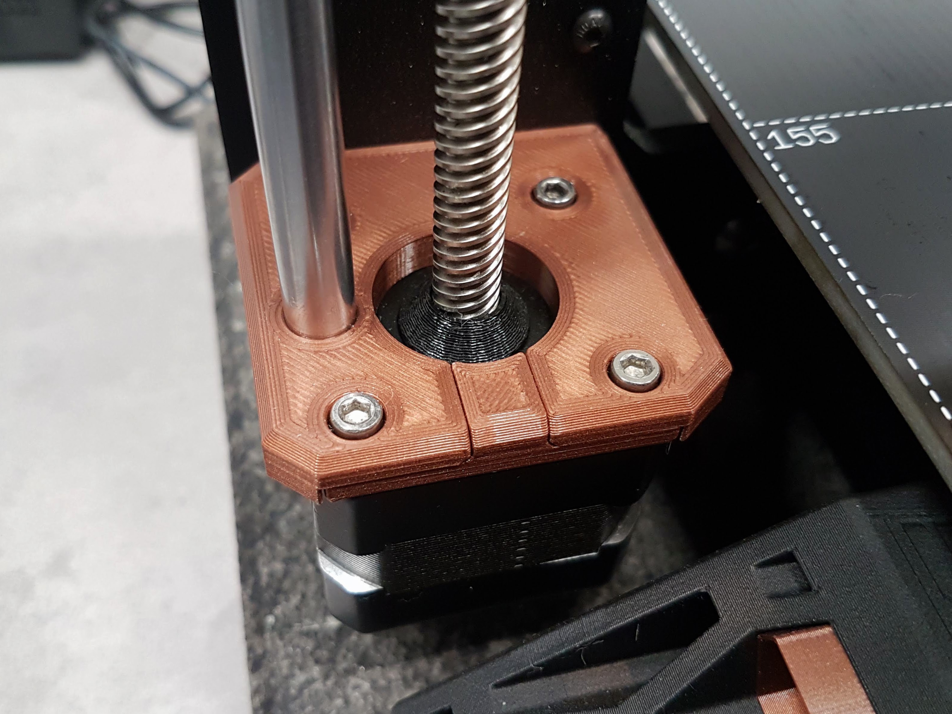 Openable Z Axis Mount | MK3/S+ Motor Bracket