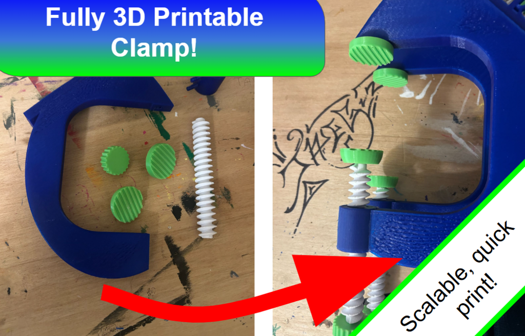 Customizeable Clamp with Mount Top