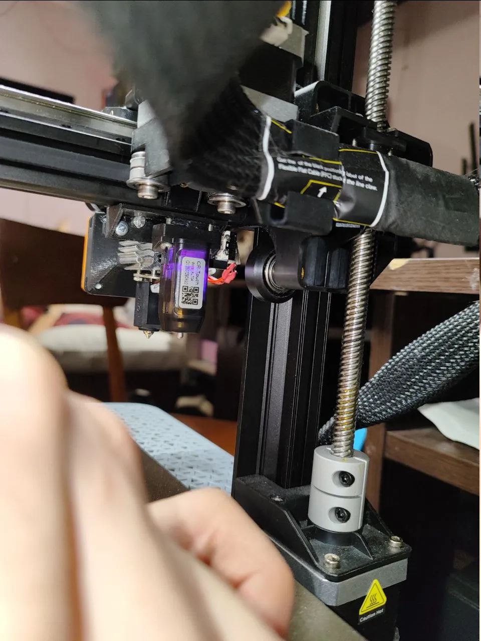 Ender 3 V3 SE CR-touch back mount - photo 3