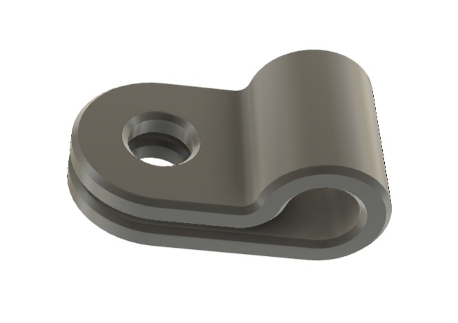 M4 Cable Mount P-Clip - 12 sizes ( 2 - 13mm )