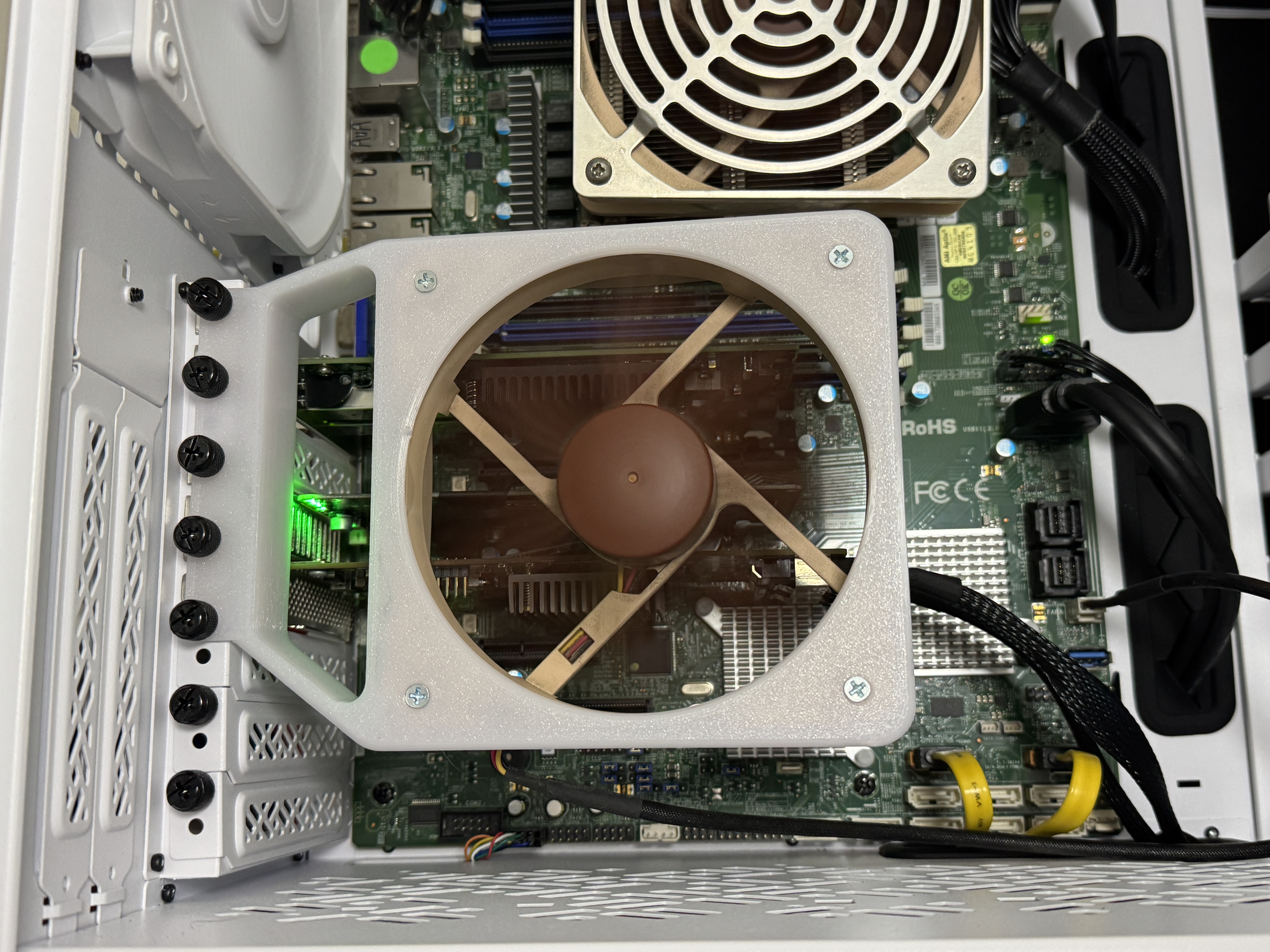 PCI bracket for 120mm FAN - photo 2