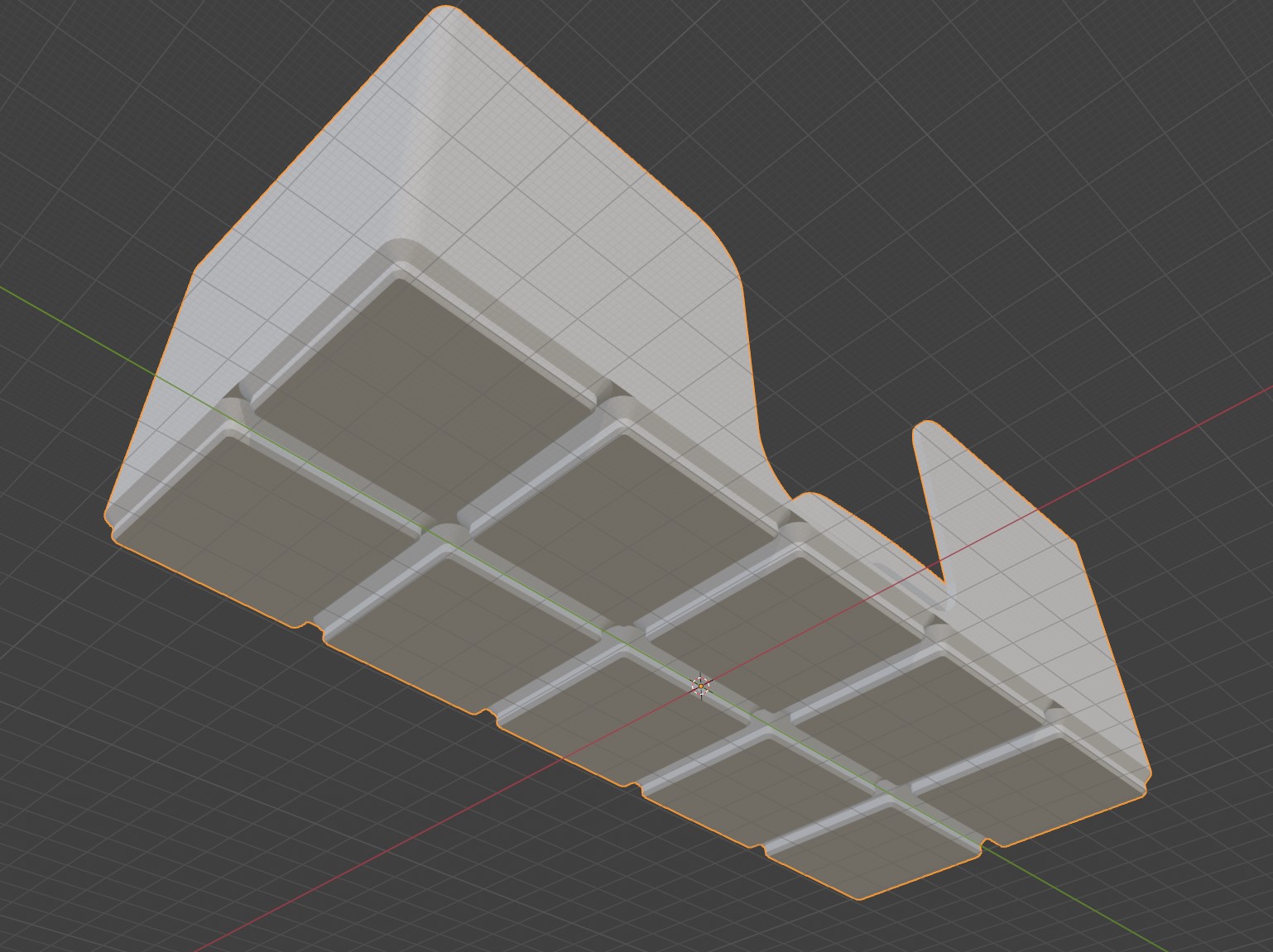 Kitchen Gridfinity w/ Solid Bases