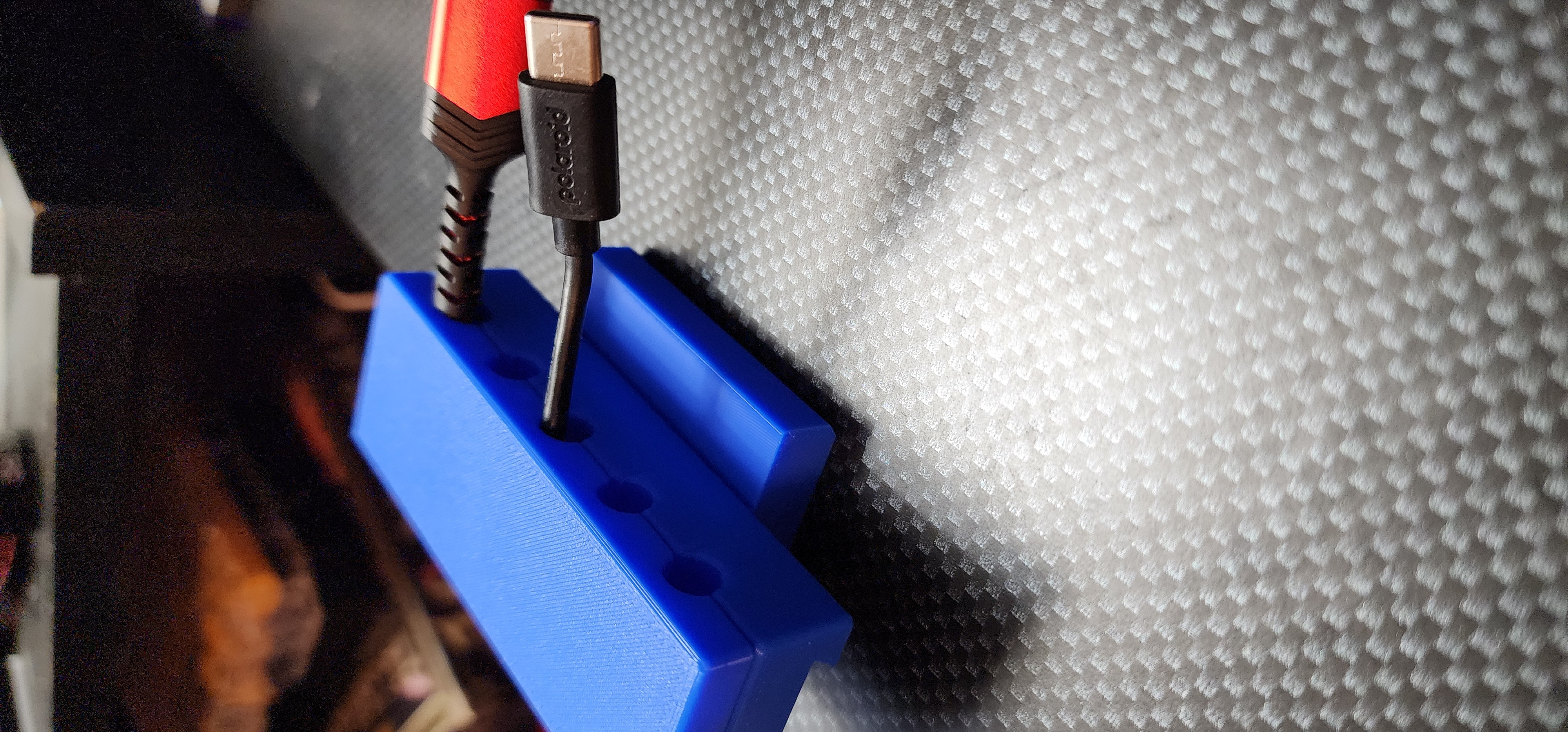 Modular Desk Clamp Cable Organizer