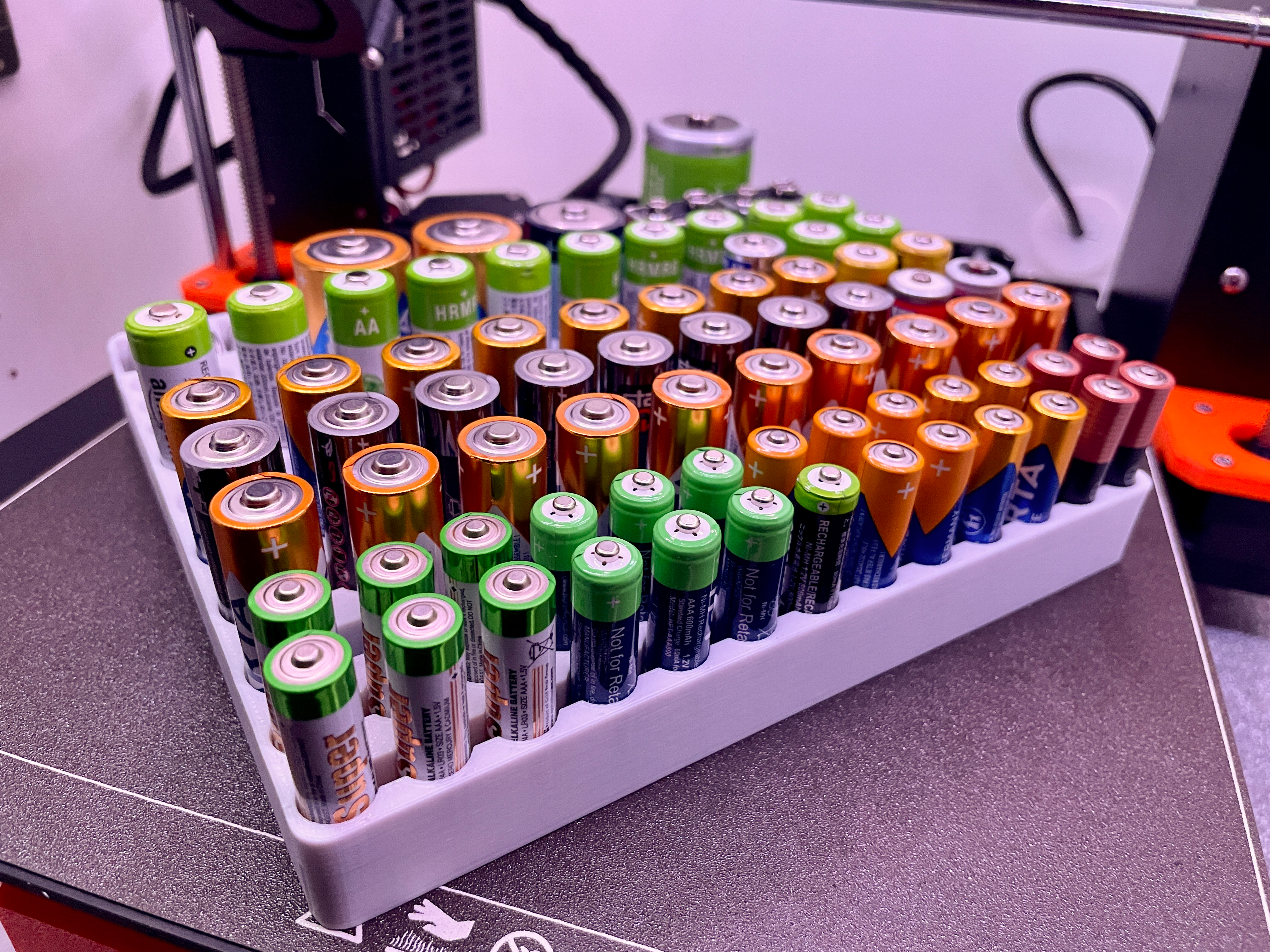Battery Organizer Tray for 111 batteries - photo 3