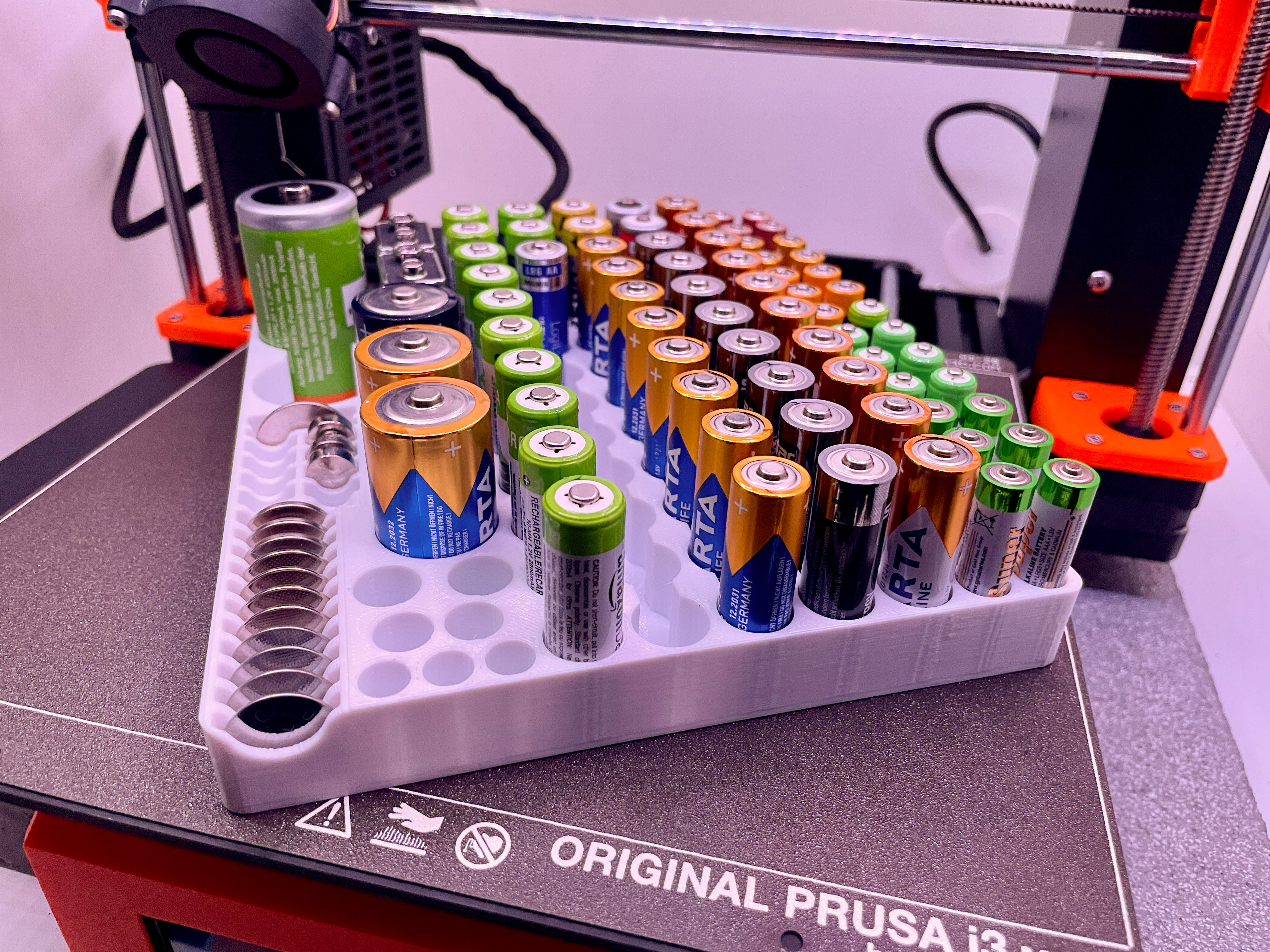 Battery Organizer Tray for 111 batteries - photo 2