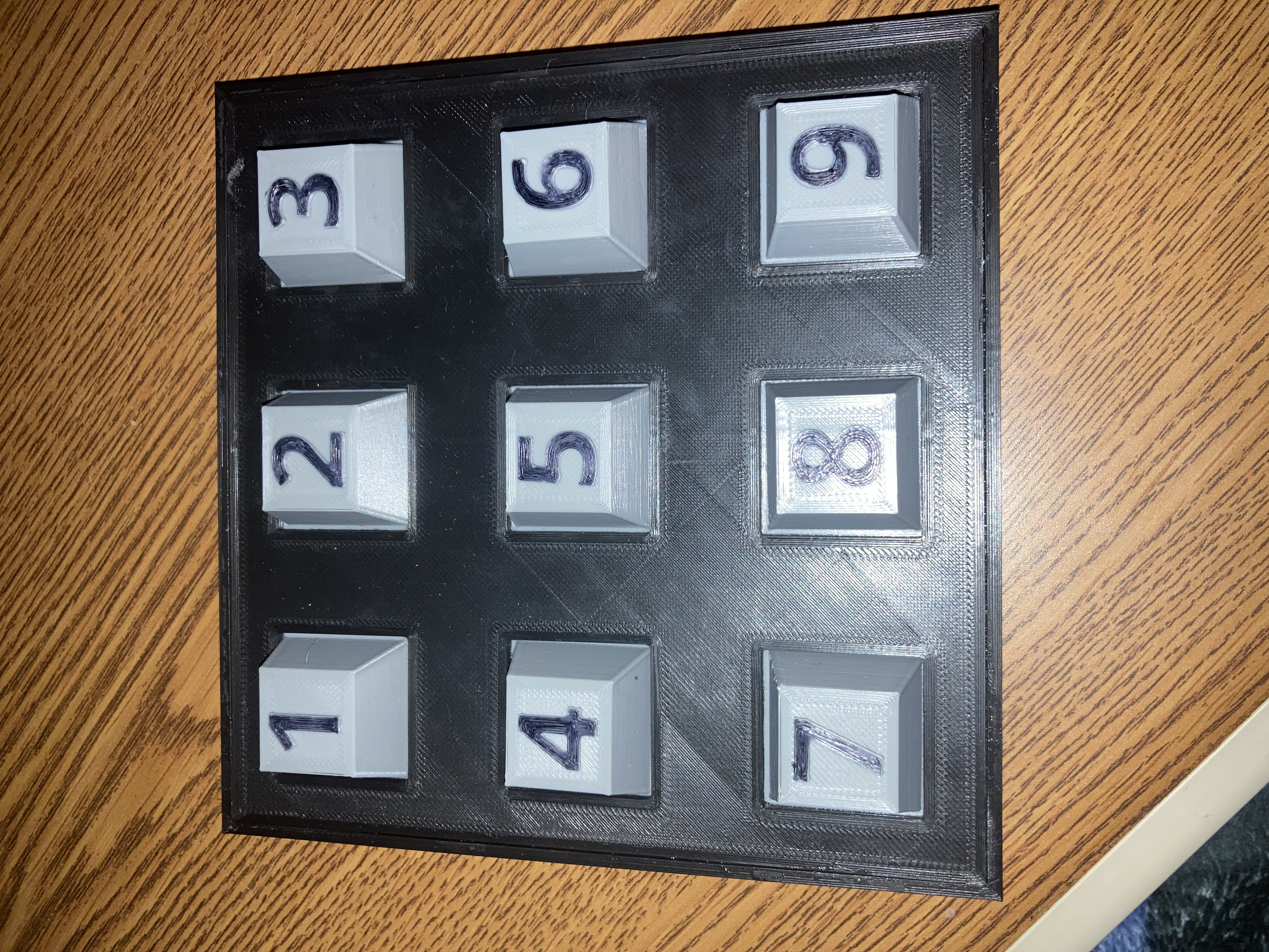 Clickable number pad toy - photo 2