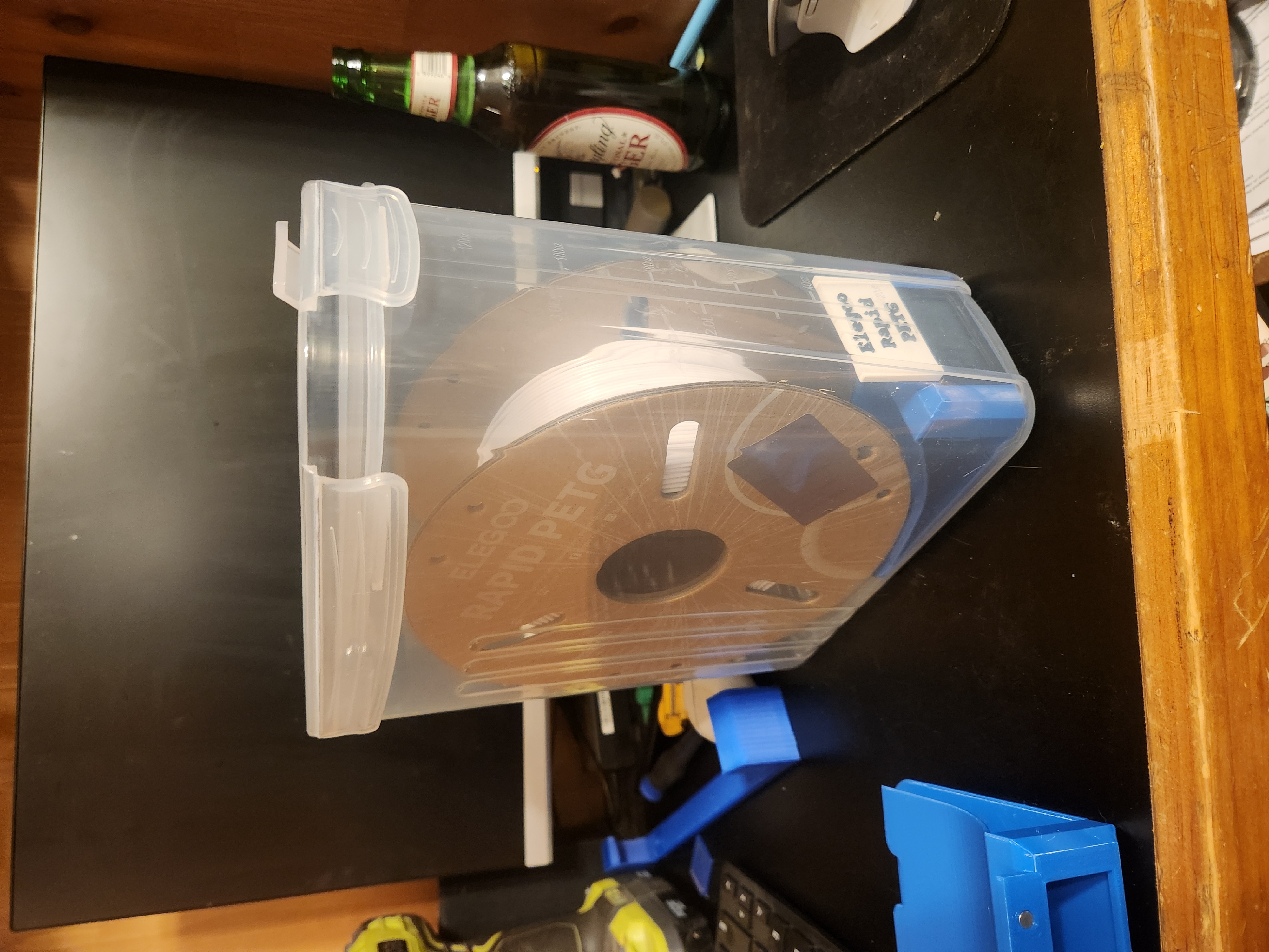 Modified Cereal Container Filament Storage - photo 2