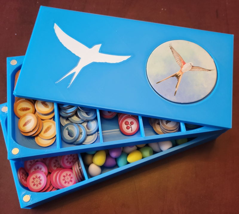 Wingspan Magnetic Stacking Resource Box