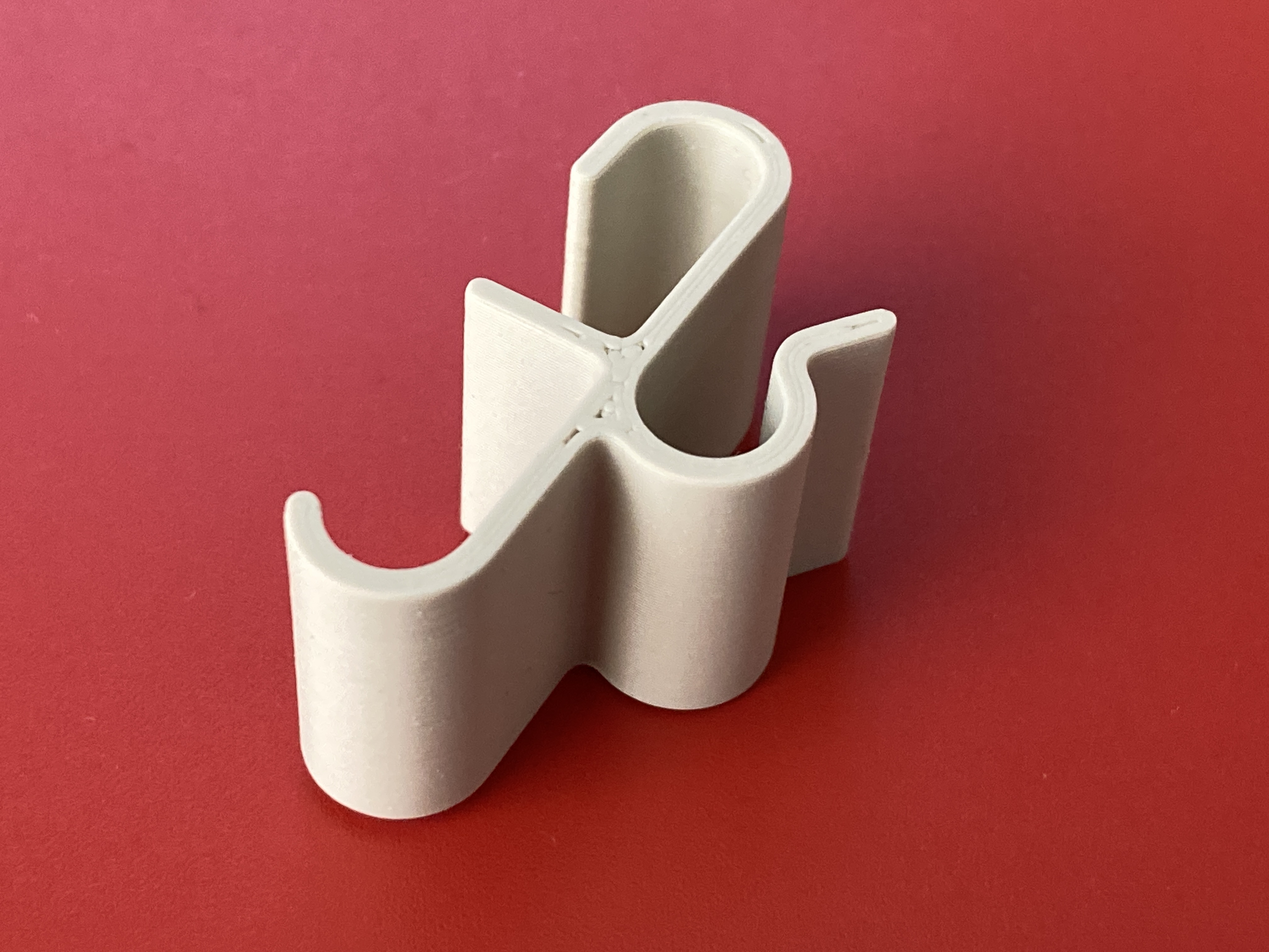 Cable clip for wire shelf - photo 2