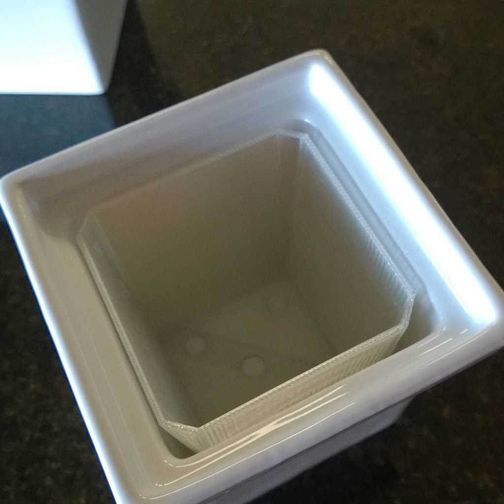 Inner pot for square Trip-Trap Kitchen Flower Pots - photo 4