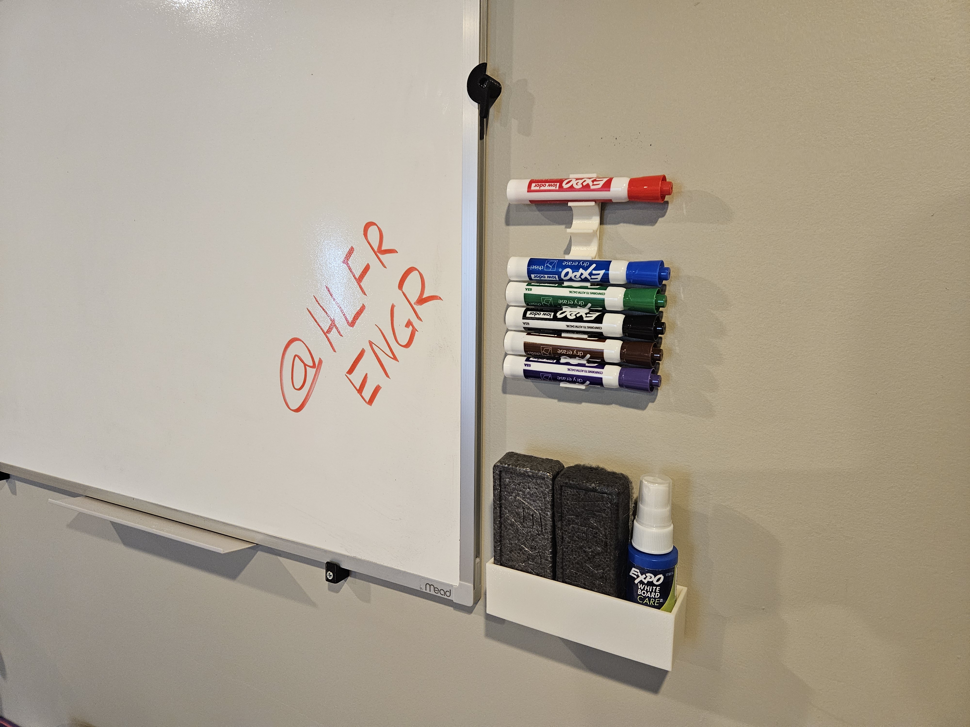 White Board Mount & Accessories