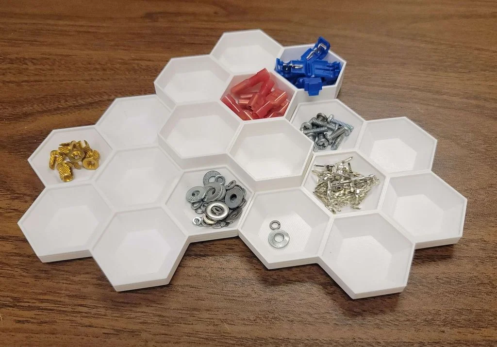 Hex Parts Tray Stackable - photo 2